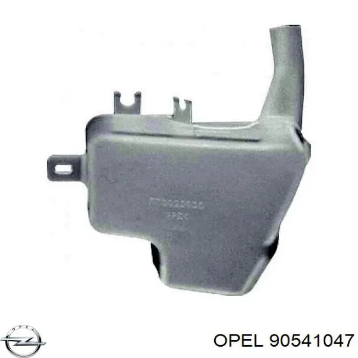 90541047 Opel depósito del agua de lavado, lavado de parabrisas