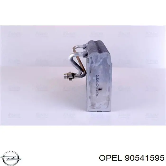 90541595 Opel evaporador, aire acondicionado