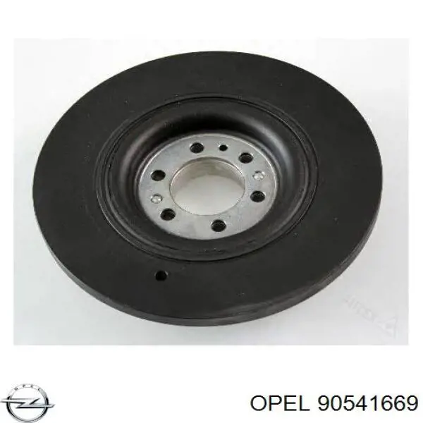 90541669 Opel polea, cigüeñal