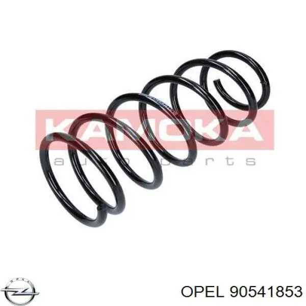 90541853 Opel muelle de suspensión eje delantero