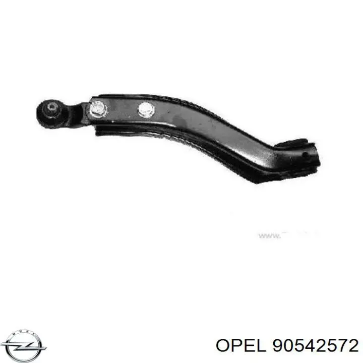 90542572 Opel barra oscilante, suspensión de ruedas delantera, inferior izquierda