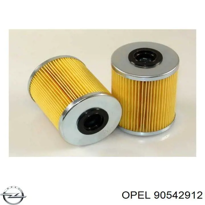 90542912 Opel filtro de combustible