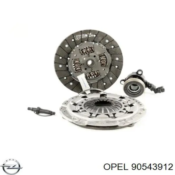 Disco de embrague Opel Zafira F75