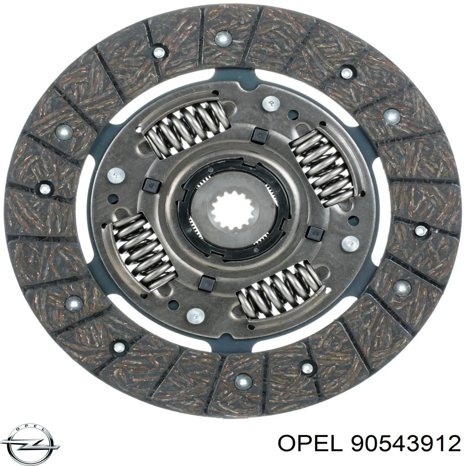 Disco de embrague Opel Zafira F75