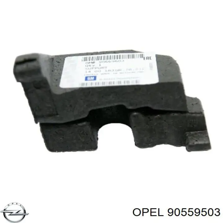 90559503 Opel soporte de parachoques delantero izquierdo