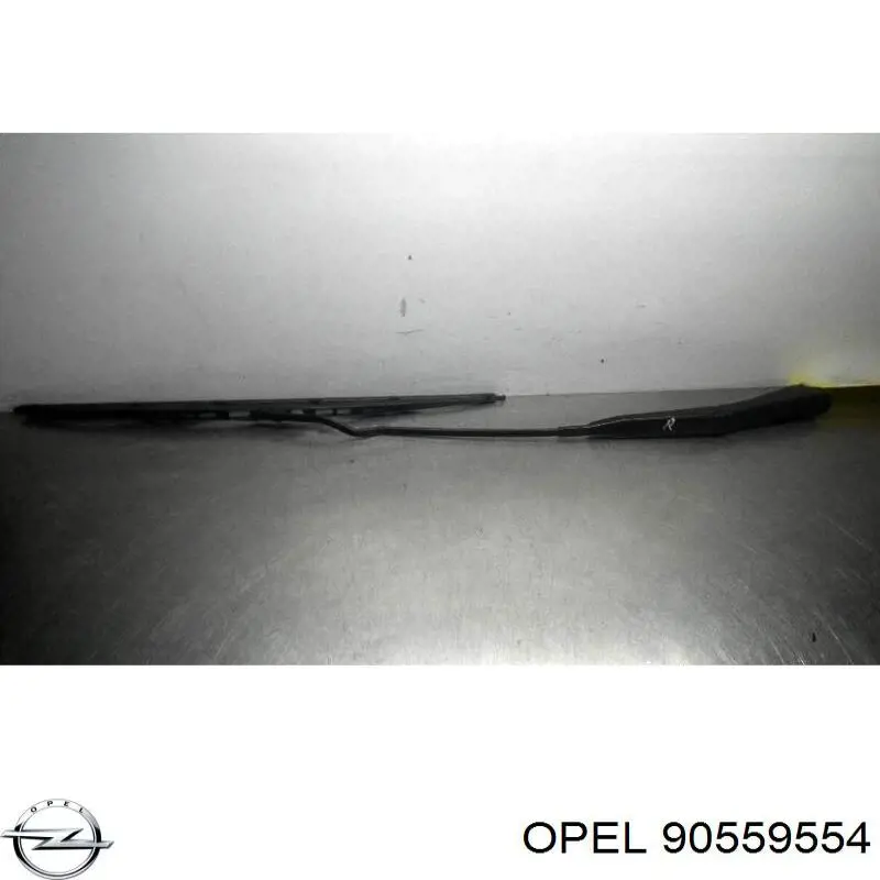 90559554 Opel brazo del limpiaparabrisas, lavado de parabrisas, luna delantera