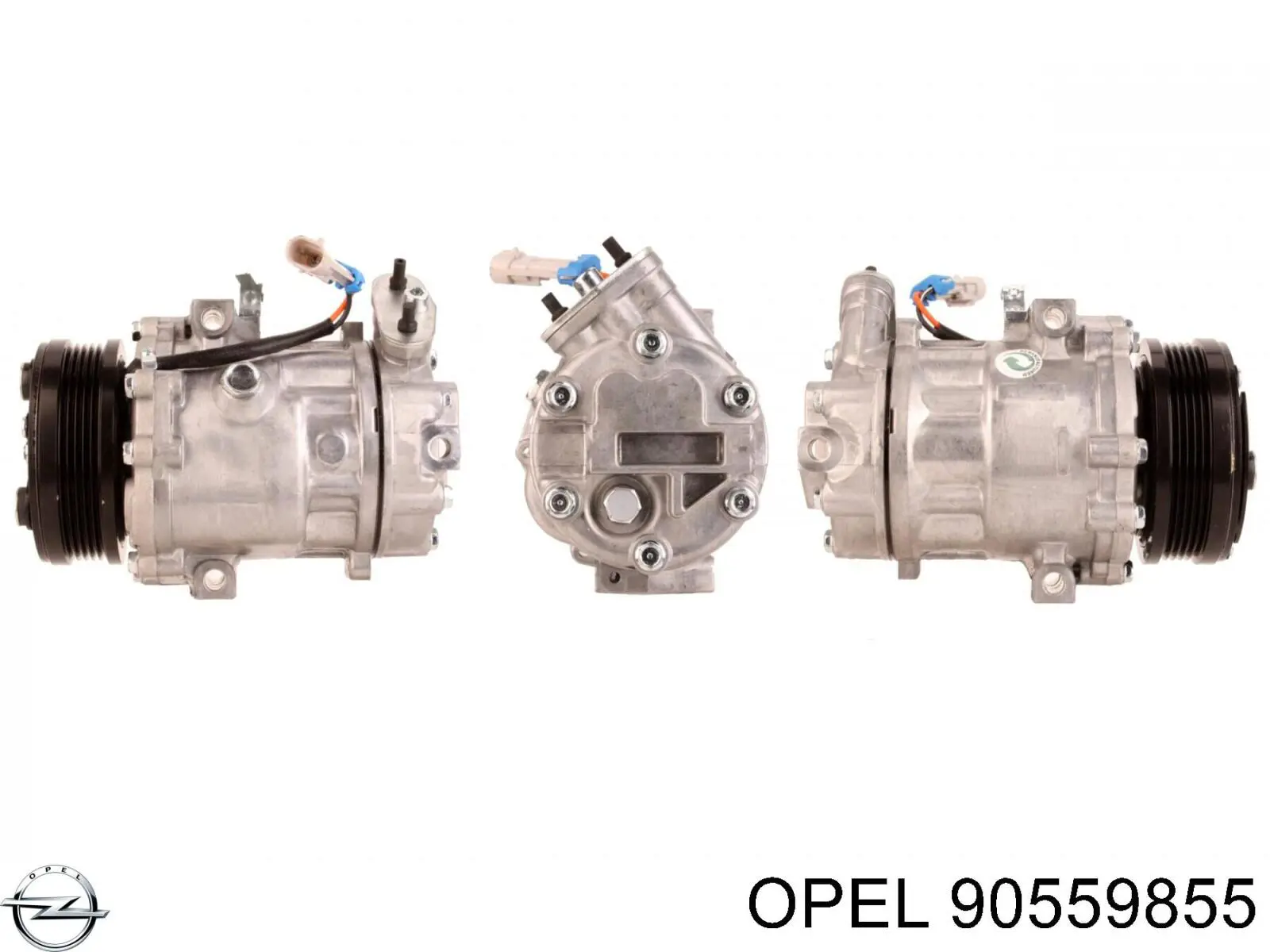 90559855 Opel compresor de aire acondicionado