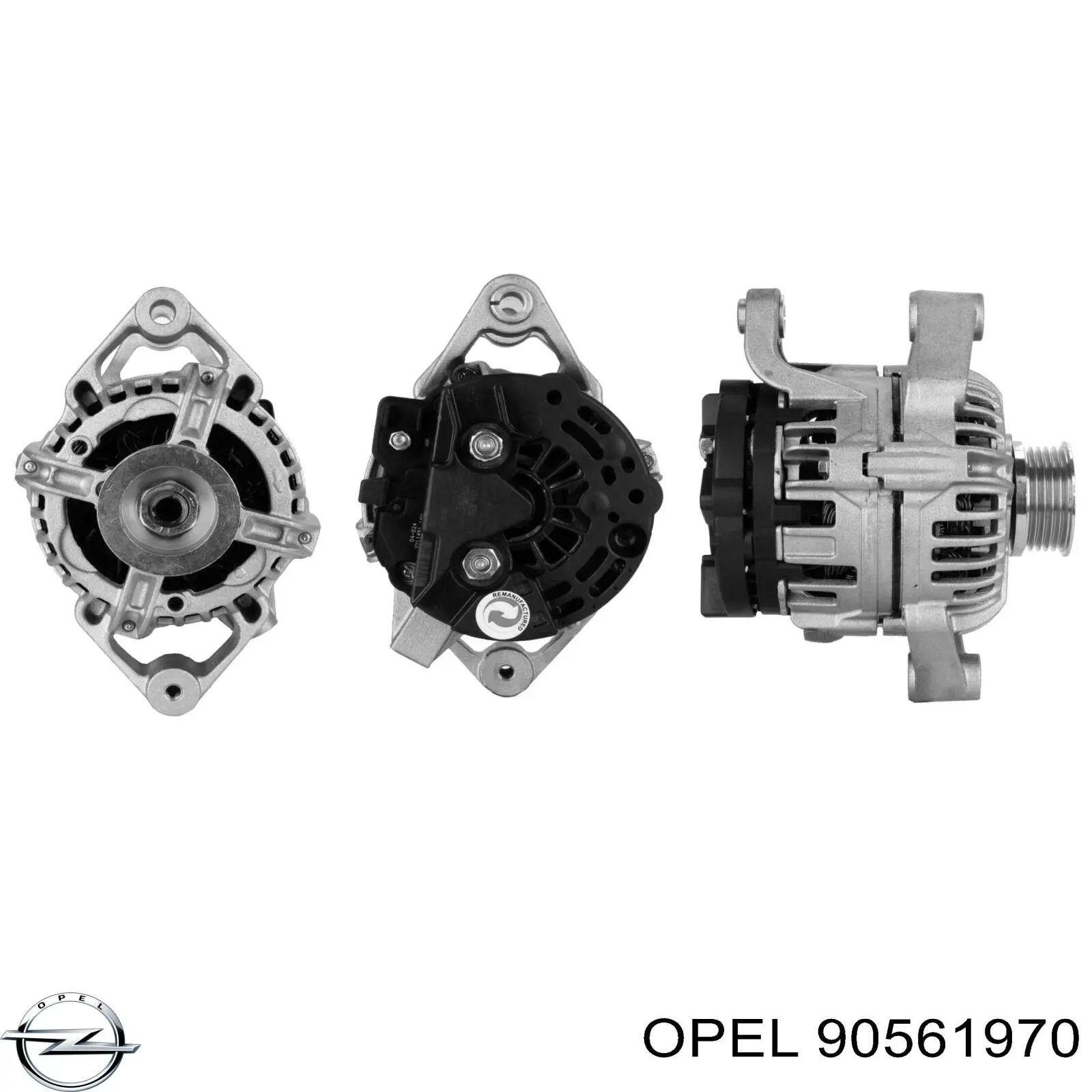 90561970 Opel alternador