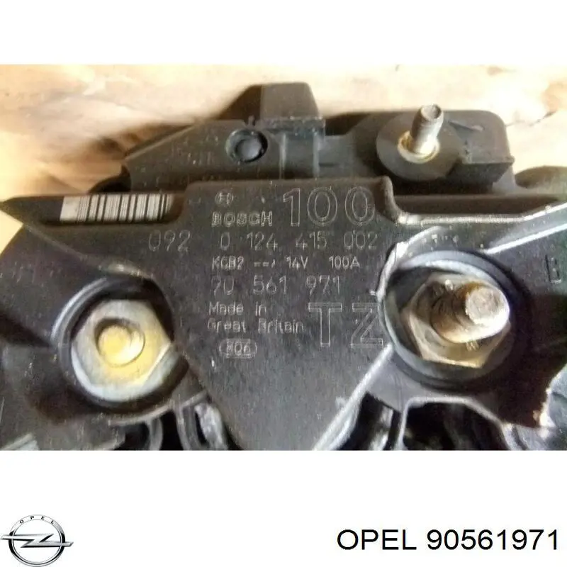 90561971 Opel alternador