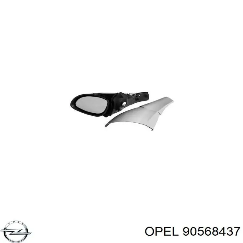 Espejo izquierdo Opel 90568437 precio, desde 45,42 EUR