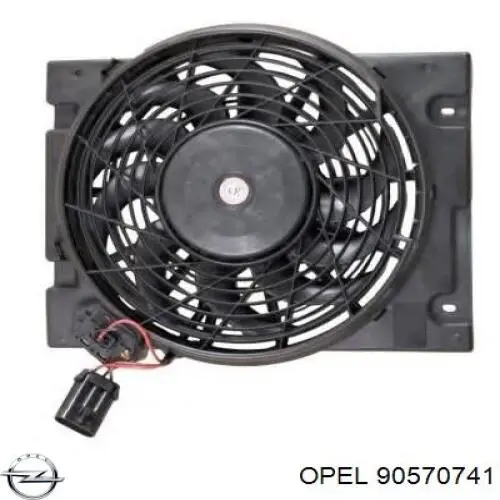 90570741 Opel ventilador, refrigeración del motor