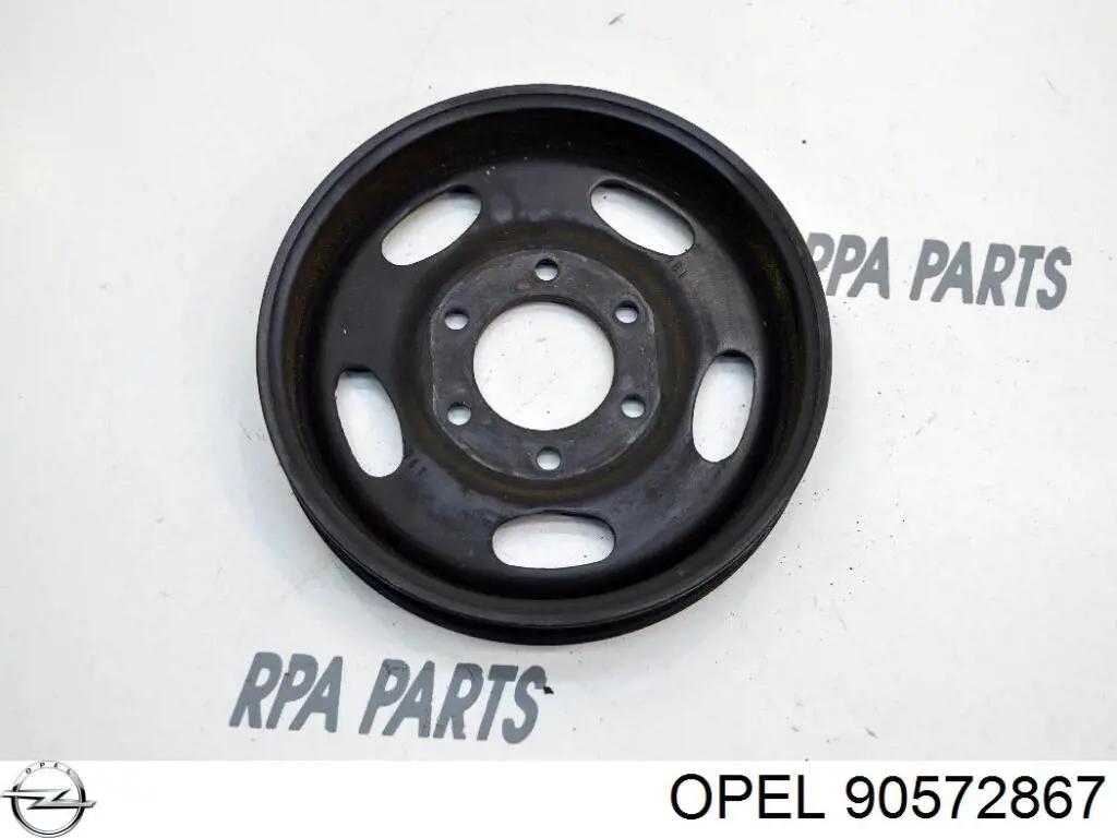 90572867 Opel polea de cigüeñal