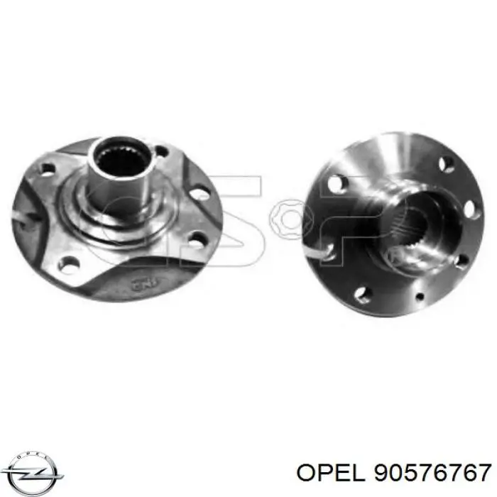 Buje de rueda delantero Opel 90576767 precio, desde 30,67 EUR