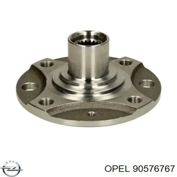 90576767 Opel cubo de rueda delantero