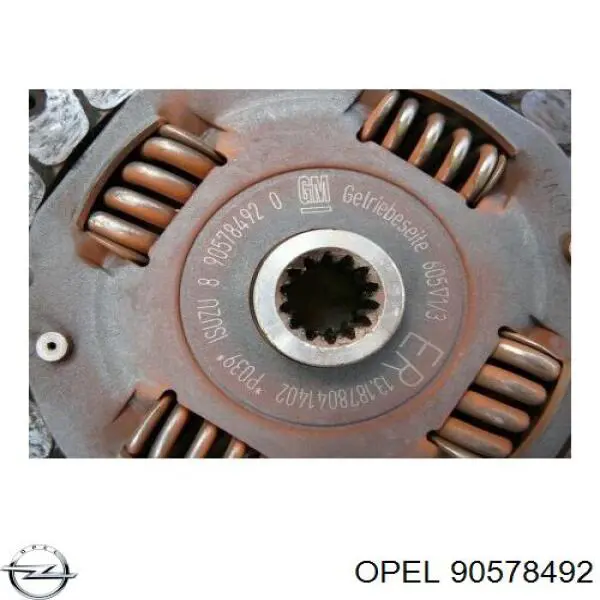 Disco de embrague 55351769 Opel