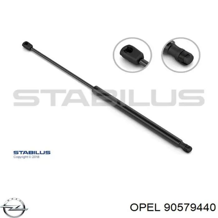 Comprar 90579440 Opel Amortiguador de puerta trasera