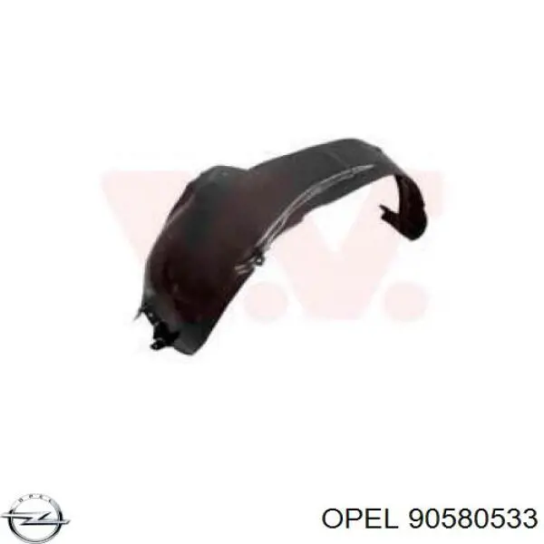 Guardalodos interior izquierdo, guardafango delantero Opel 90580533 precio, desde 22,82 EUR