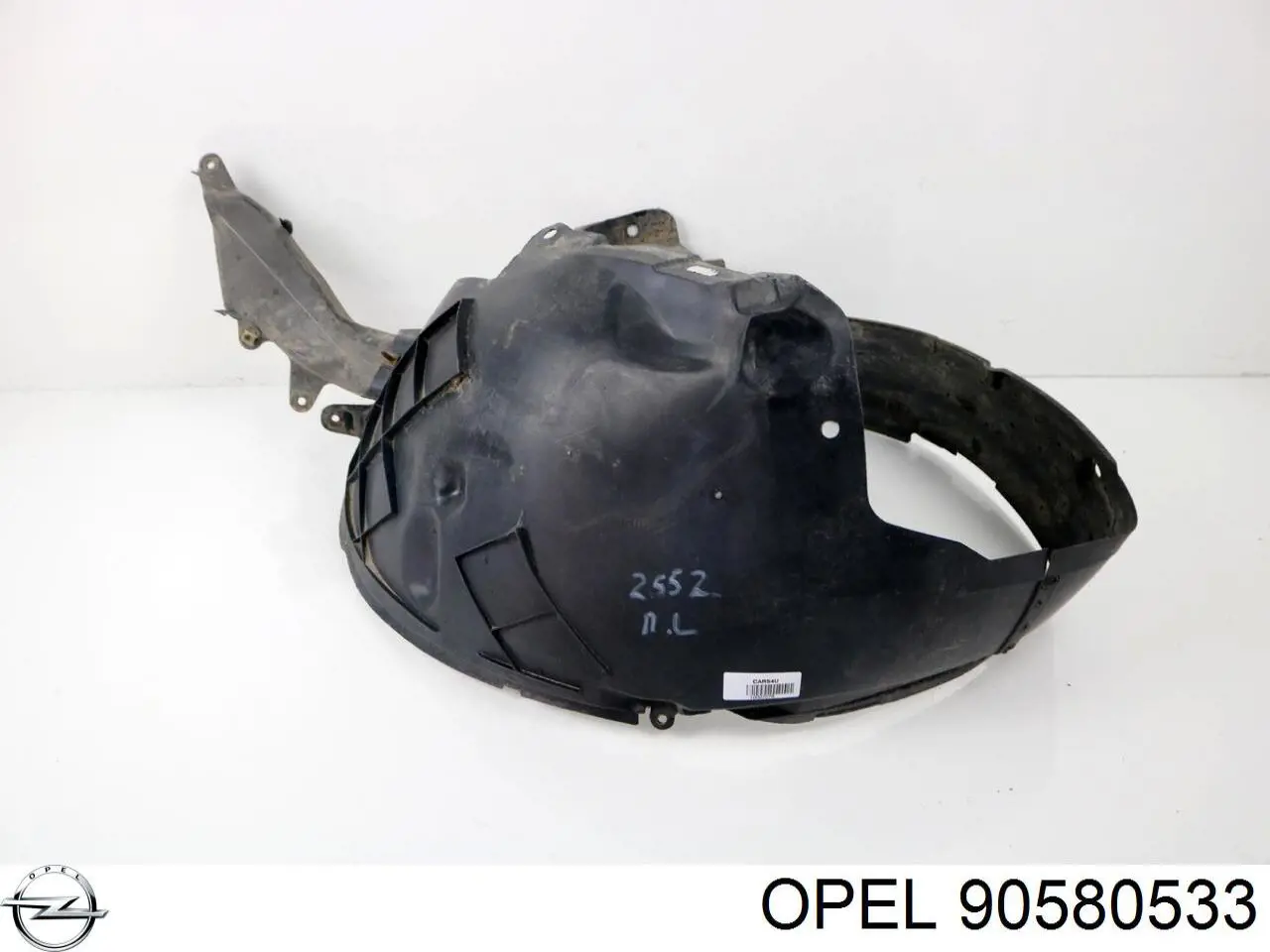 Comprar 90580533 Opel Guardalodos interior izquierdo, guardafango delantero