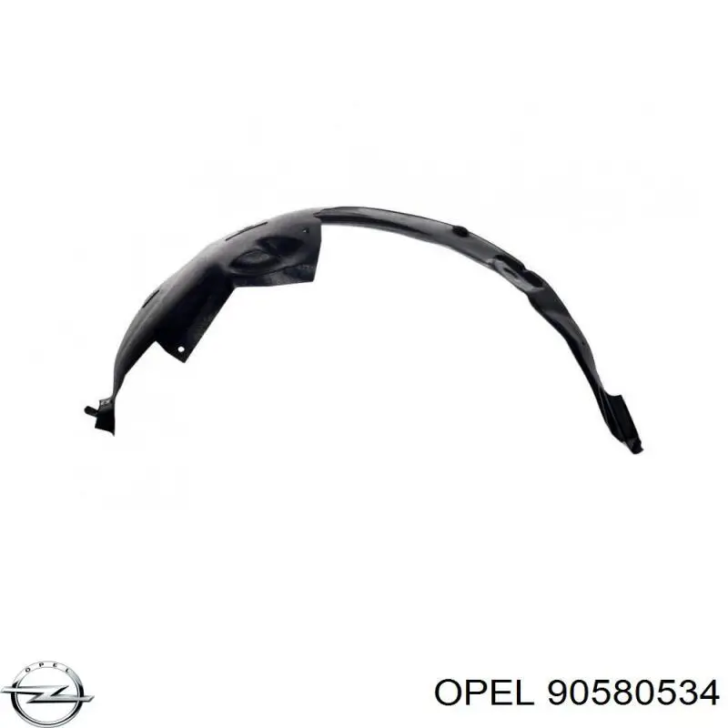 Guardabarros interior derecho, aleta delantera Opel 90580534 precio, desde 18,05 EUR
