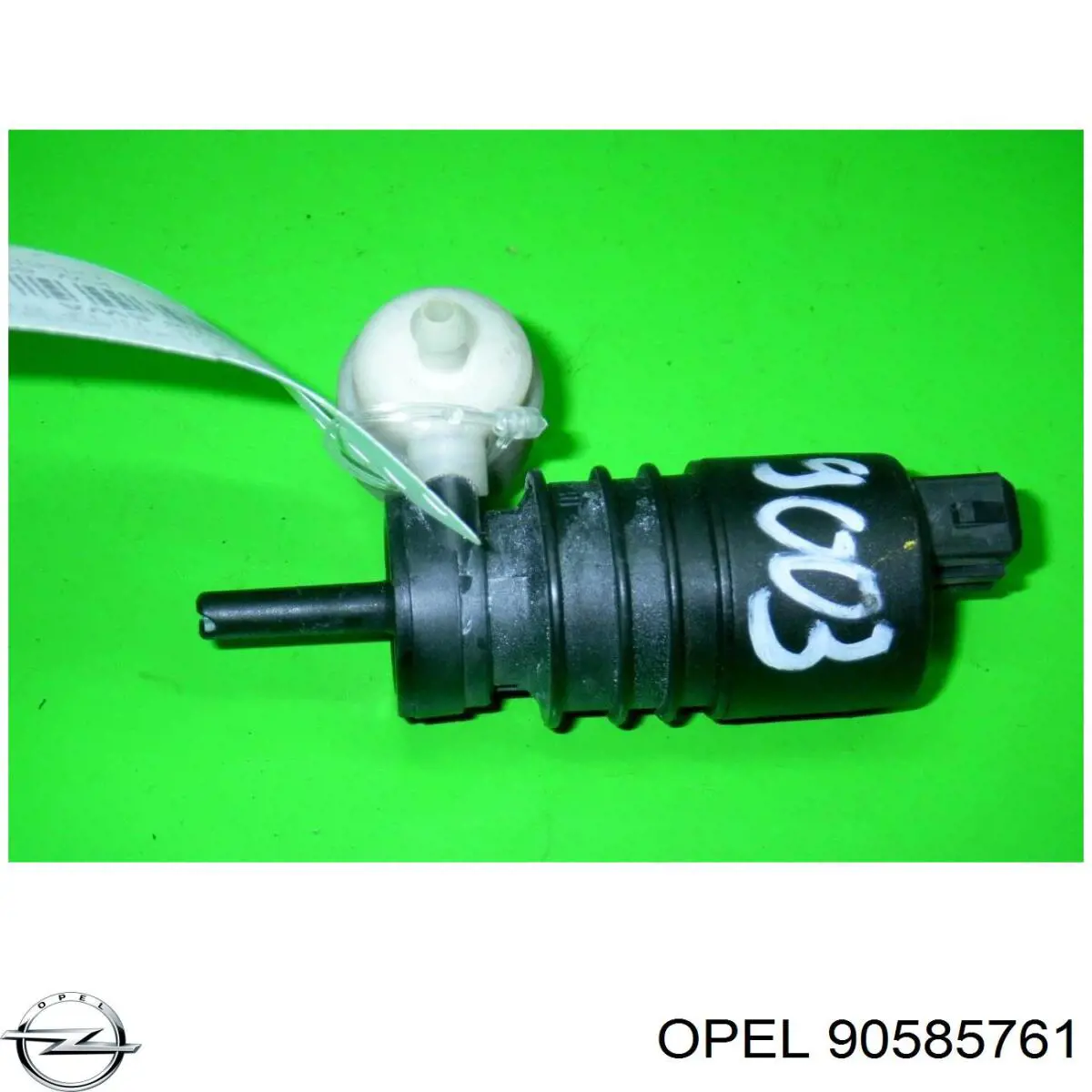 90585761 Opel bomba de agua limpiaparabrisas, delantera