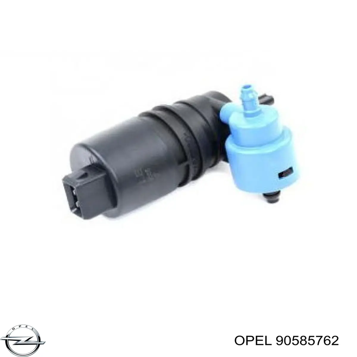 Bomba de agua limpiaparabrisas, delantera 90585762 Opel