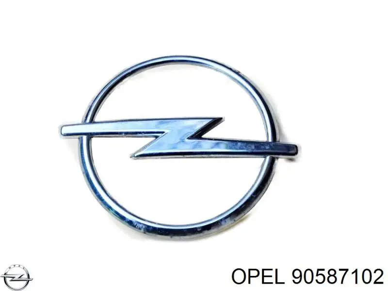 Emblema de la rejilla para Opel Astra (F69)