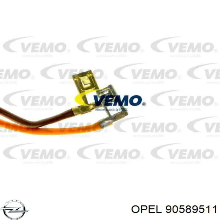 90589511 Opel motor eléctrico, ventilador habitáculo