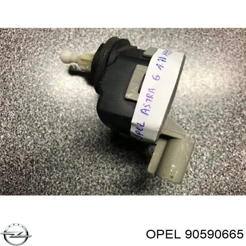 90590665 Opel motor regulador de faros