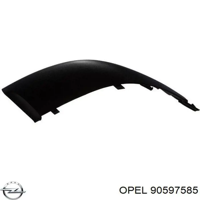 Listón embellecedor/protector, parachoques trasero izquierdo para Opel Zafira (F75)
