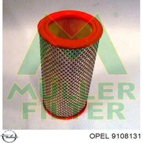 9108131 Opel filtro de aire