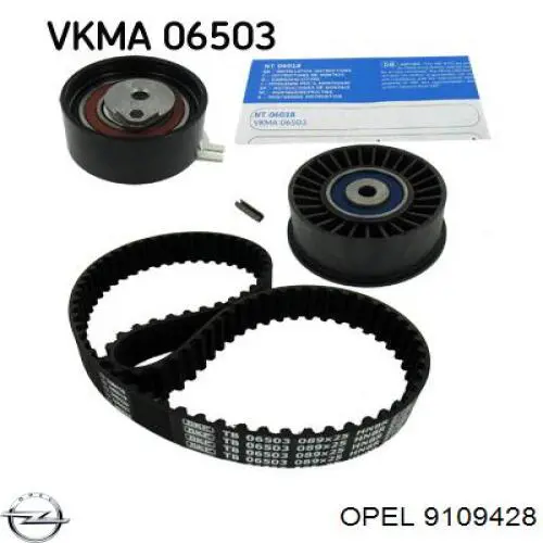 9109428 Opel kit correa de distribución