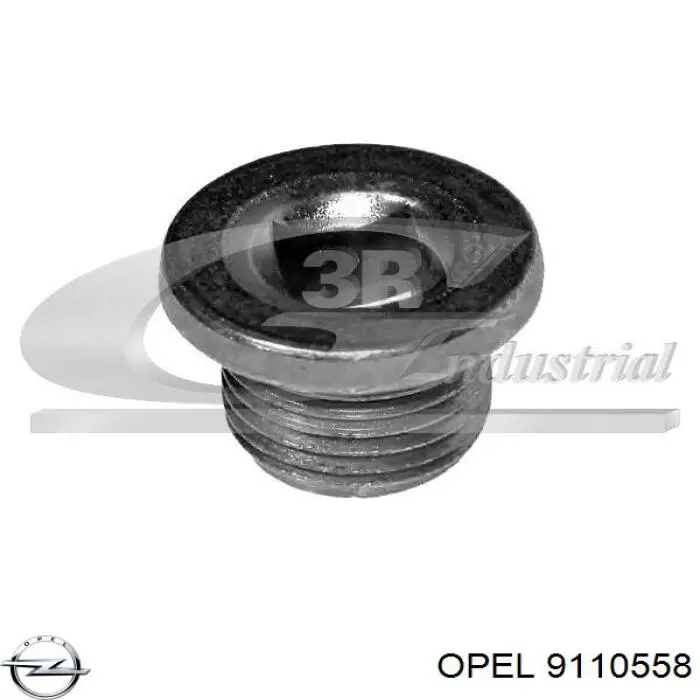 9110558 Opel tapón roscado, colector de aceite