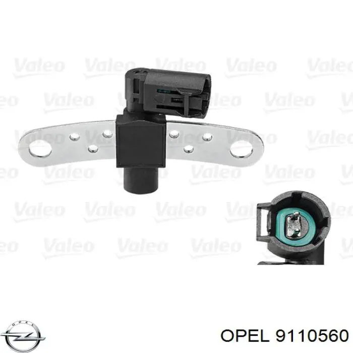 9110560 Opel sensor de cigüeñal