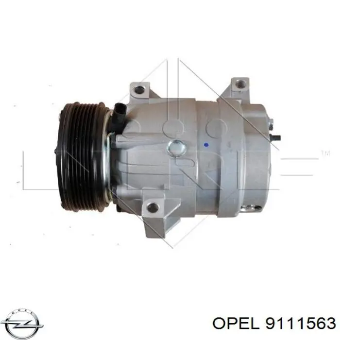 9111563 Opel compresor de aire acondicionado