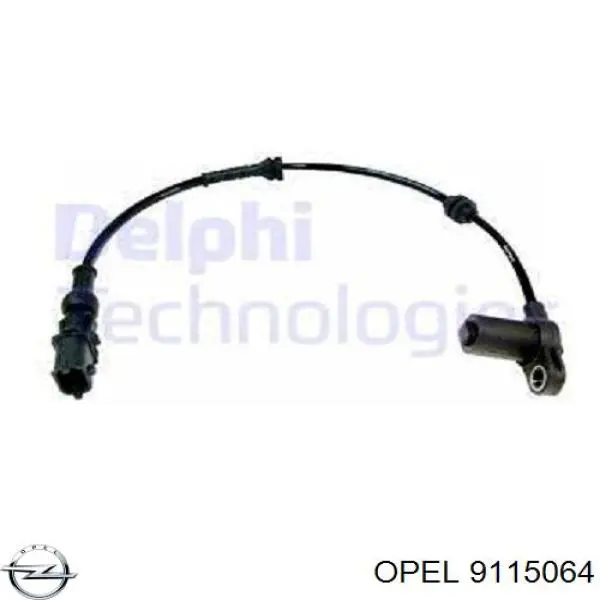 9115064 Opel sensor abs delantero