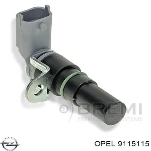 9115115 Opel sensor de posición del cigüeñal