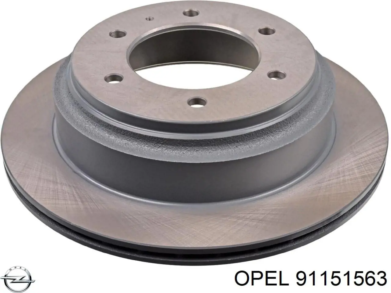 91151563 Opel disco de freno trasero