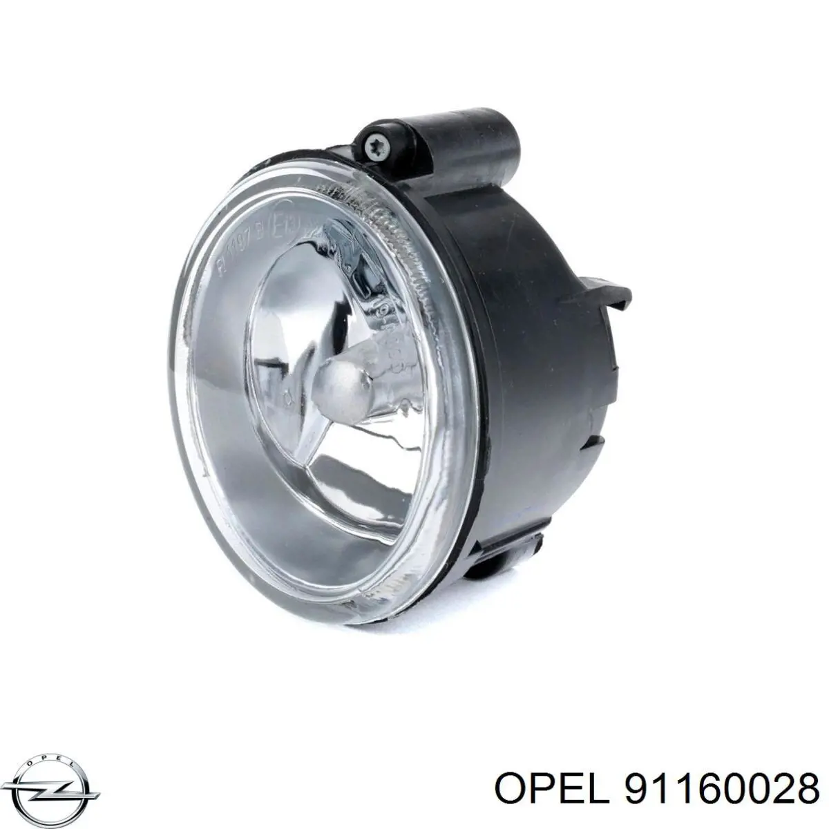 91160028 Opel faro antiniebla derecho