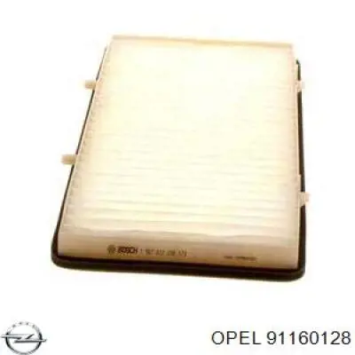 91160128 Opel filtro habitáculo