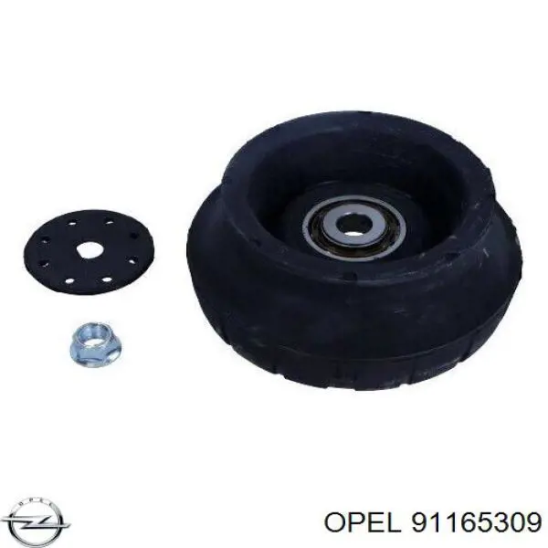 91165309 Opel soporte amortiguador delantero