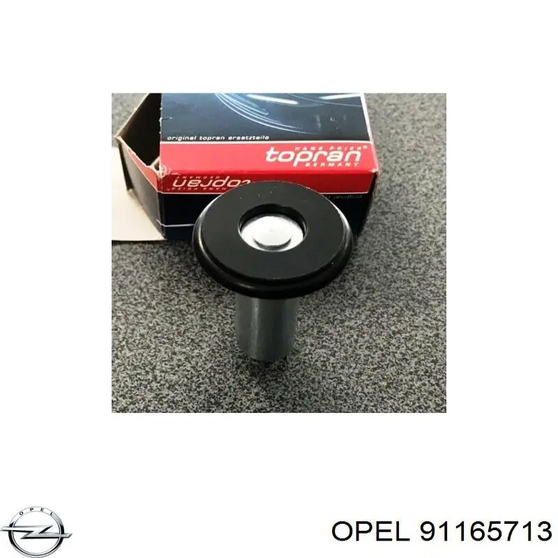 91165713 Opel guía rodillo, puerta corrediza, derecho superior