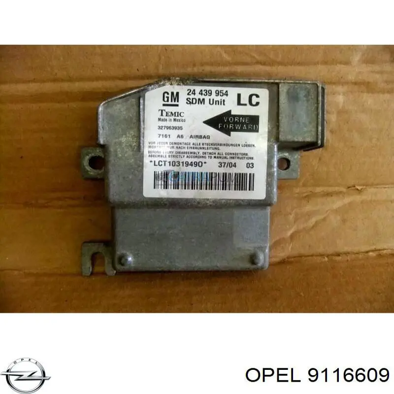 9116609 Opel 