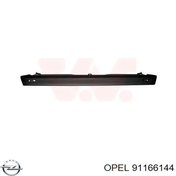 91166144 Opel parachoques trasero, parte central
