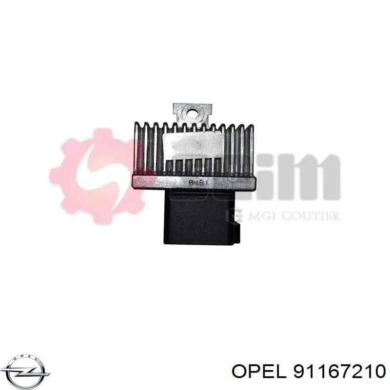 Relé de bujía de precalentamiento Renault Clio 2 BB, CB