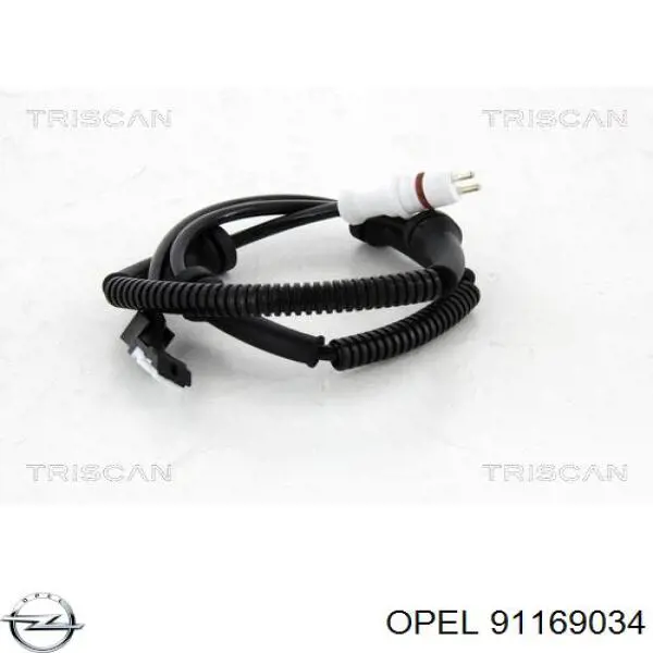 91169034 Opel sensor abs delantero