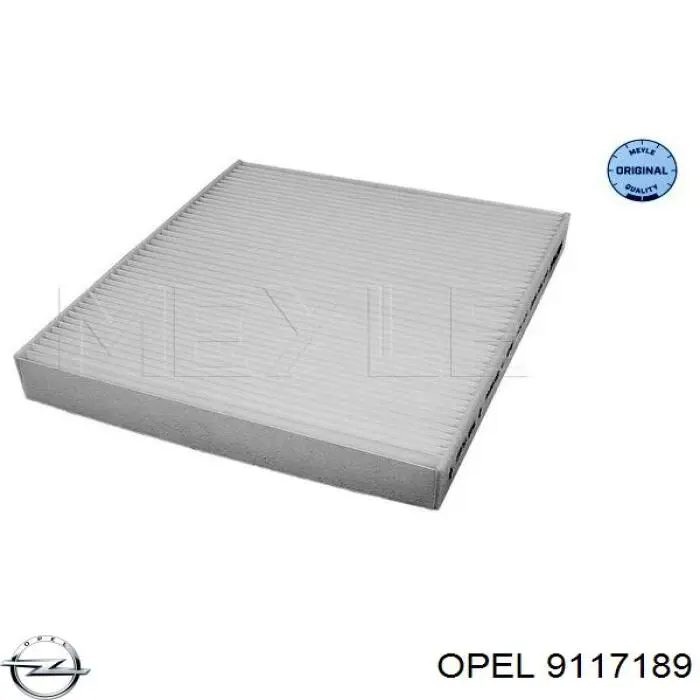 9117189 Opel filtro de habitáculo