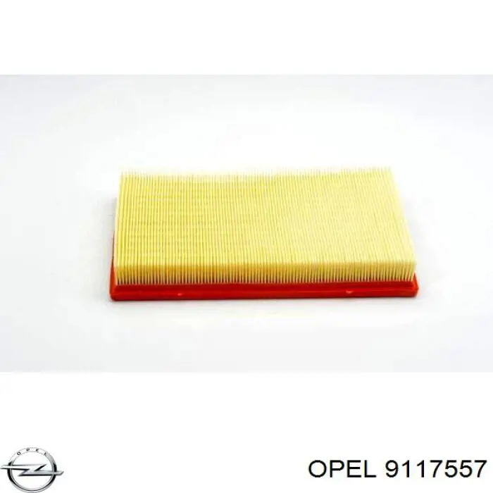 9117557 Opel filtro de aire