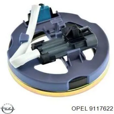 9117622 Opel cubo de rueda delantero