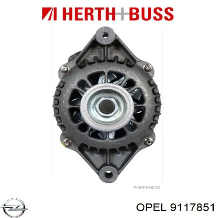 9117851 Opel alternador