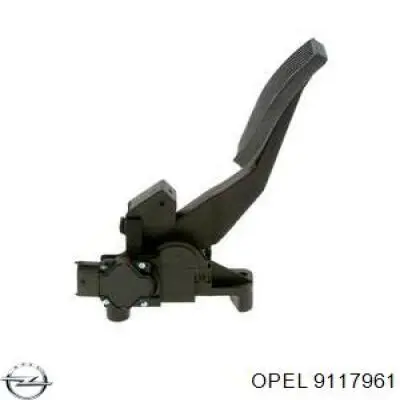 9117961 Opel pedal de acelerador